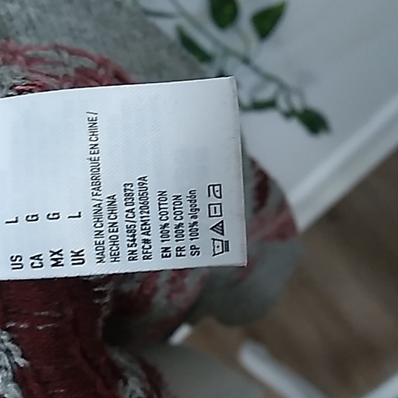 AMERICAN EAGLE OUTFITTERS SZ L LADIES PULLOVER HOODED OVERSIZED SWEATER AEO - Picture 10 of 12